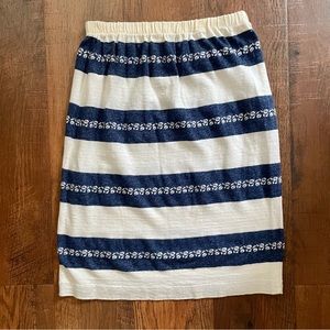 CHRISTIAN DE CASTELNAU for C de C vtg skirt, size Small